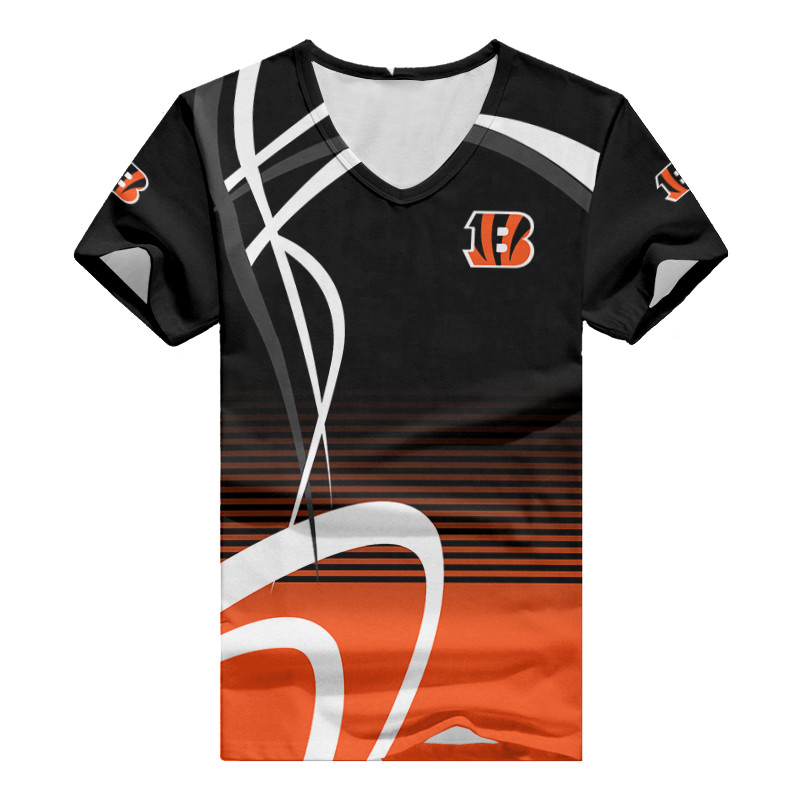 Cincinnati Bengals V-Neck T-Shirt for Women