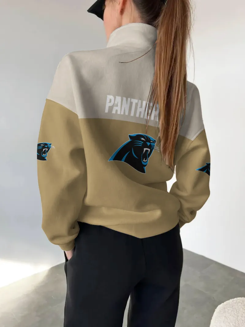 Stylish Stand Collar Sweatshirt