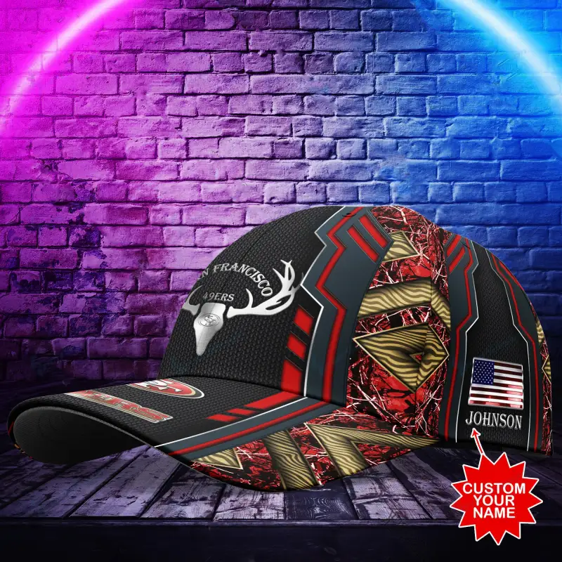 San Francisco 49ers Classic Cap Side View