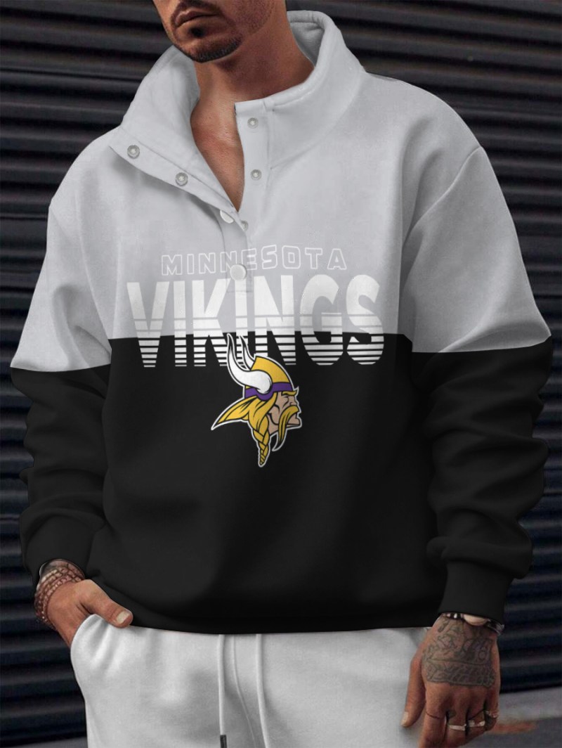 Minnesota Vikings Casual Colorful Sweatshirt