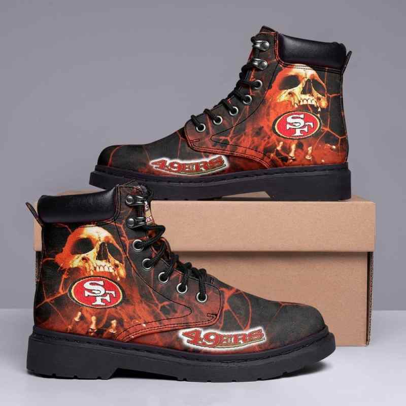 San Francisco 49ers TBLCL Boots Side View
