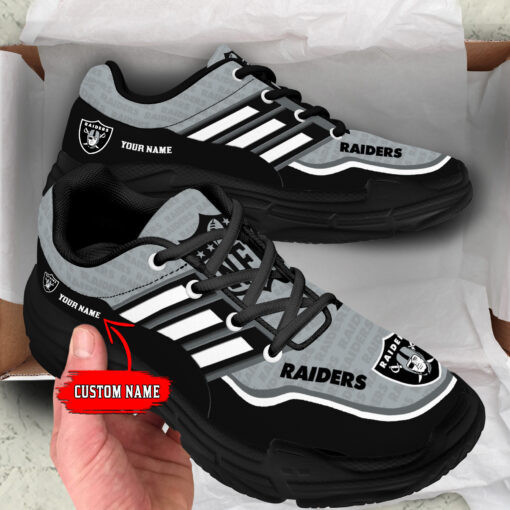 Las Vegas Raiders Personalized Chunky Sneakers