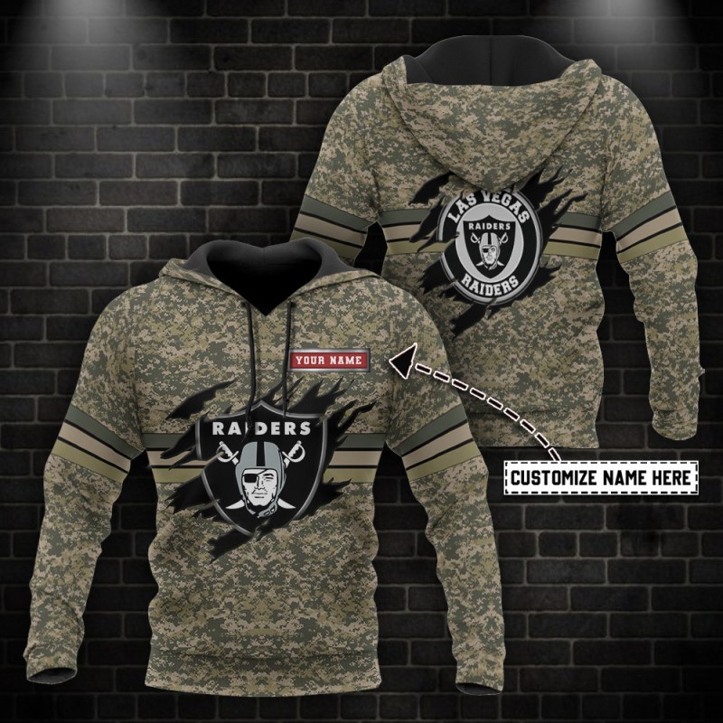 Las Vegas Raiders Personalized Hoodie
