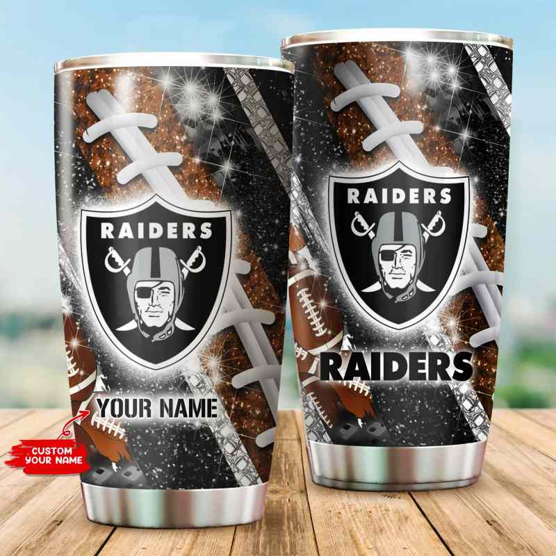 Las Vegas Raiders Personalized Tumbler