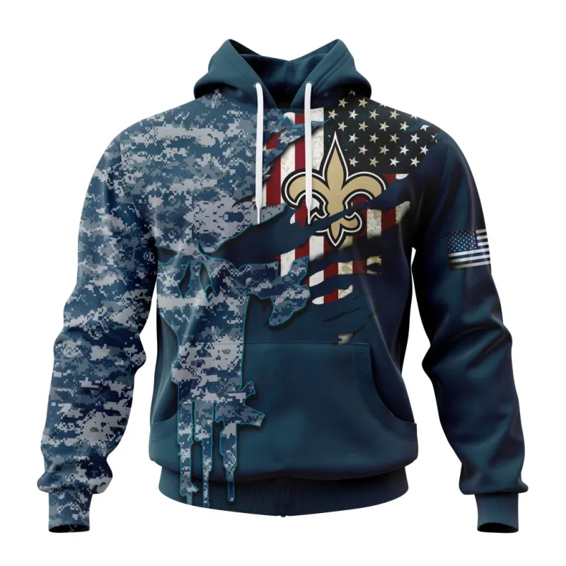 New Orleans Saints Hoodie Front