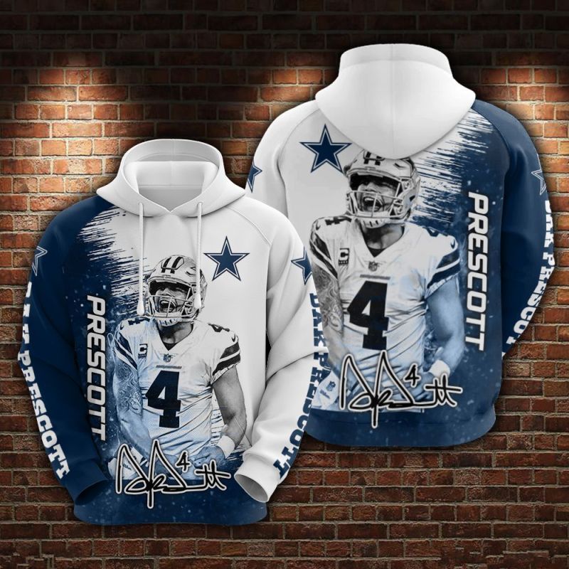 Dak Prescott - Dallas Cowboys Limited Hoodie Image 1