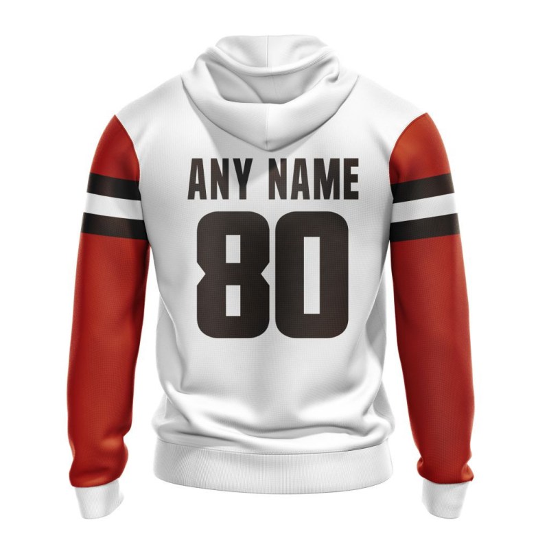 Cleveland Browns Personalized Hoodie Detail