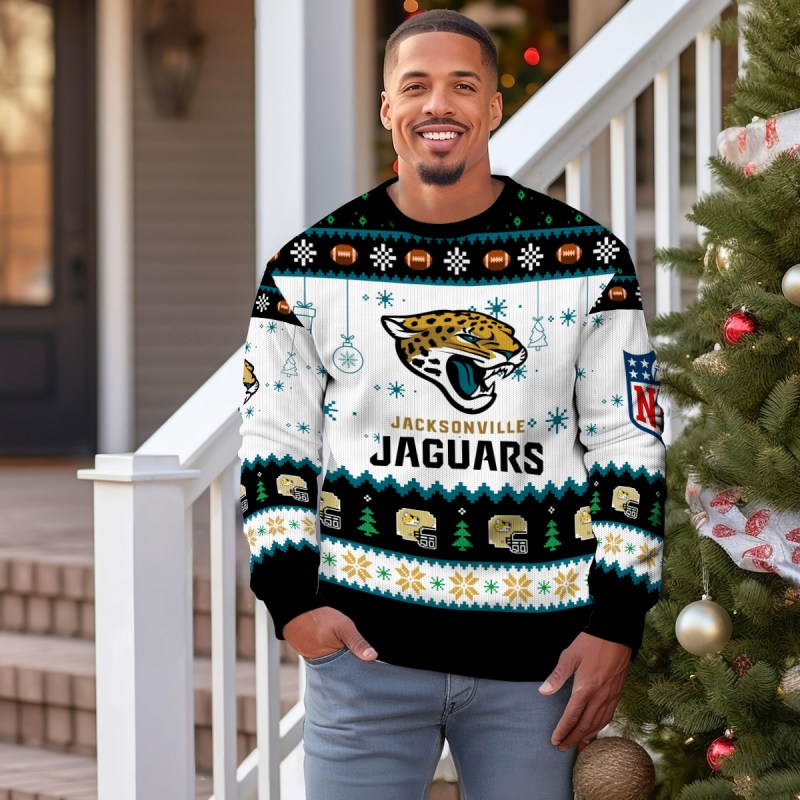 Jacksonville Jaguars Premium Ugly Christmas Sweater