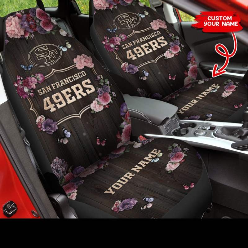 San Francisco 49ers Personalized Car Seat Covers