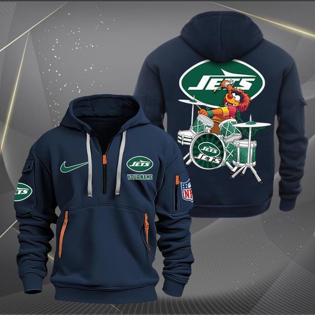 New York Jets Hoodie Back View