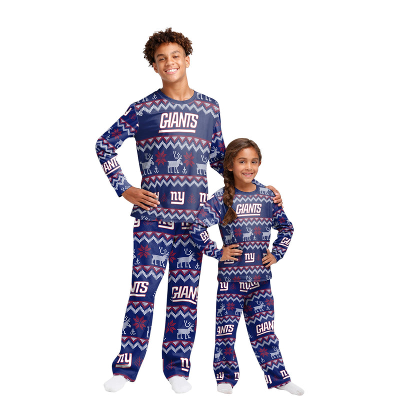 New York Giants Holiday Pajamas