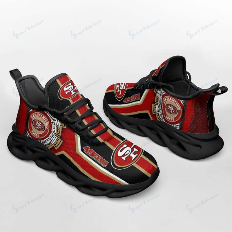 San Francisco 49ers Yezy Running Sneakers with Logo