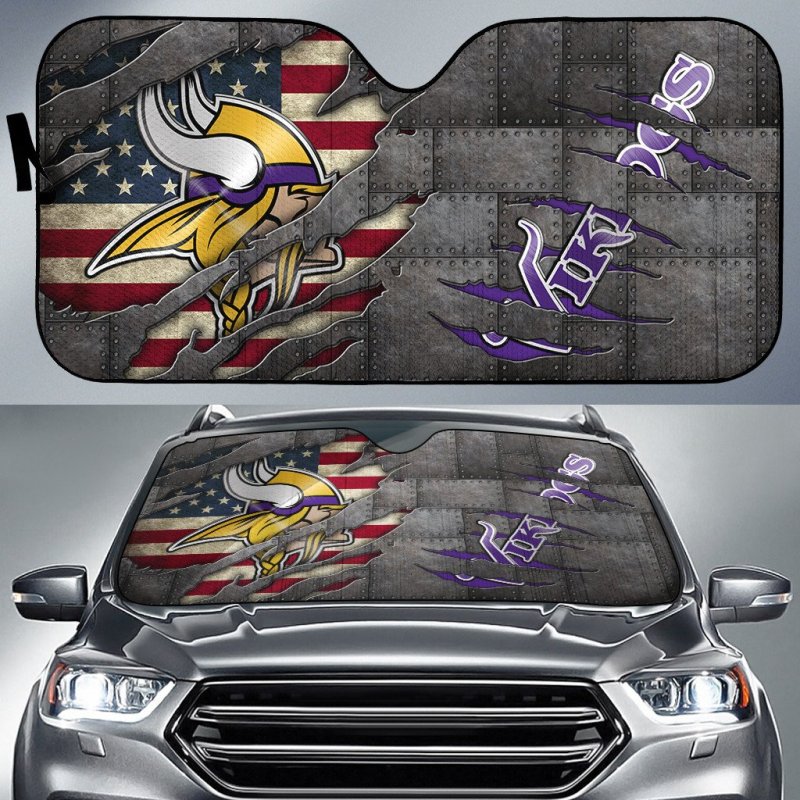 Minnesota Vikings Auto Sun Shade