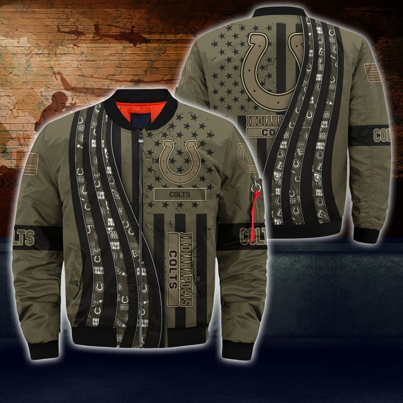 Indianapolis Colts Thick Bomber Jacket
