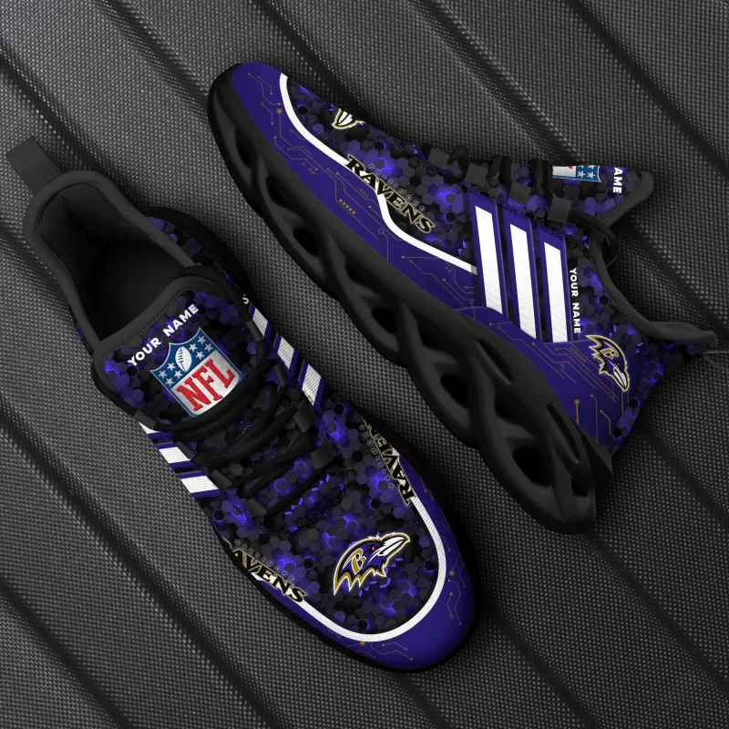 Baltimore Ravens Fan Sneakers