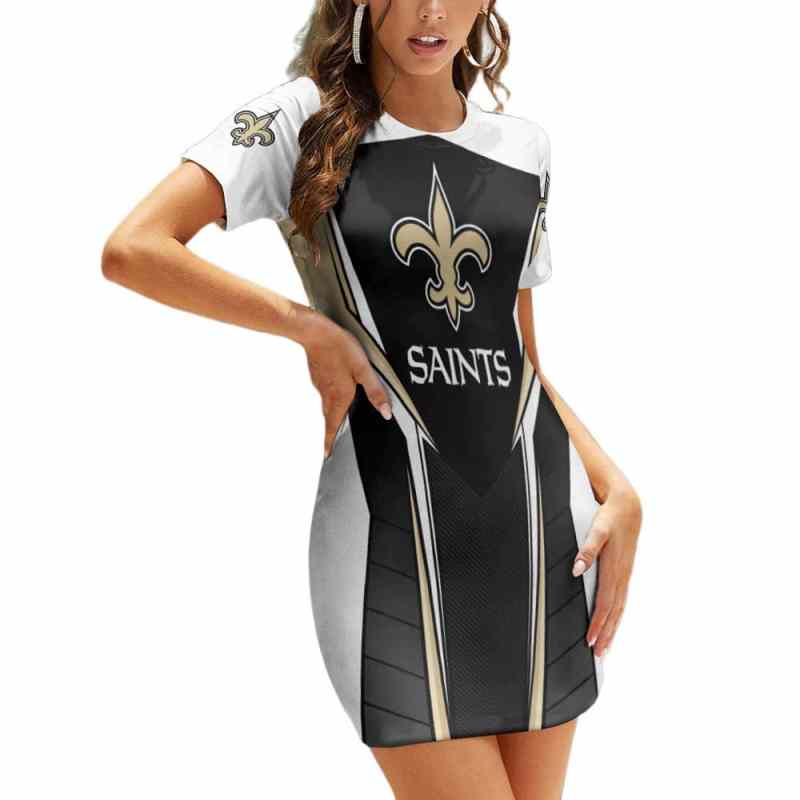 Stylish New Orleans Saints Dress