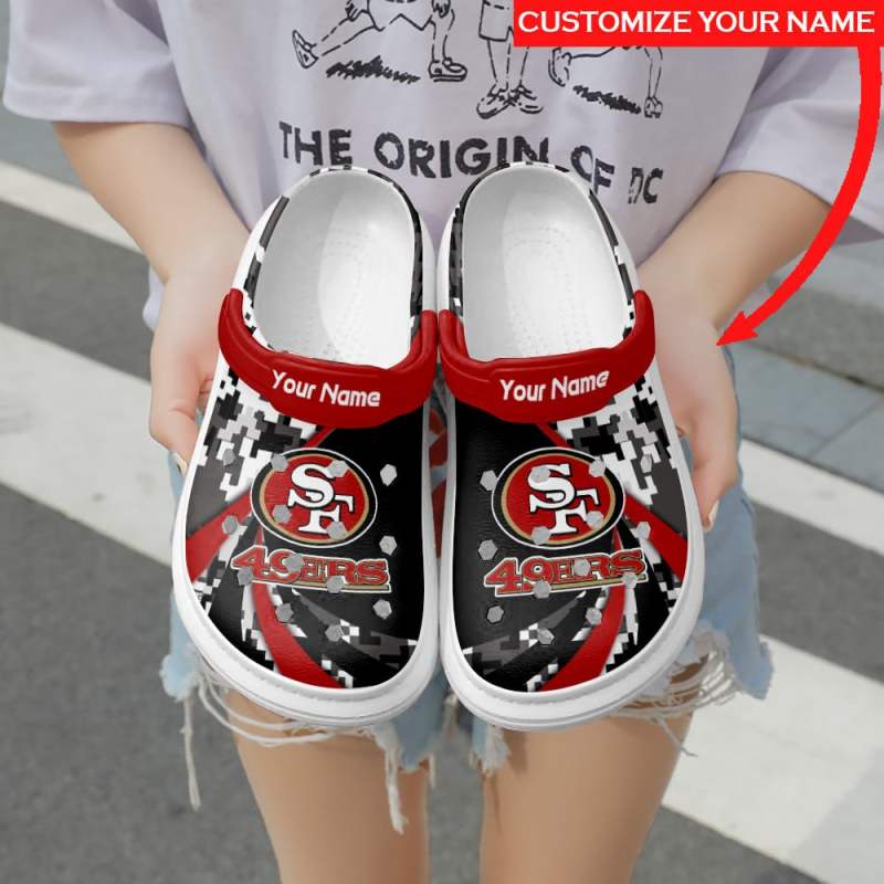 San Francisco 49ers Personalized Limited Clog