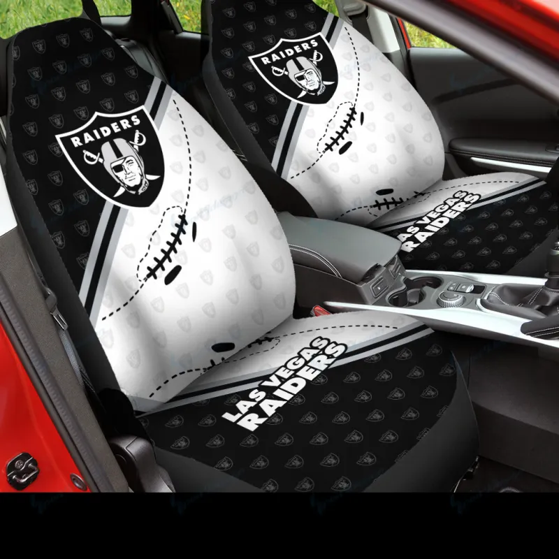 Las Vegas Raiders Car Seat Covers