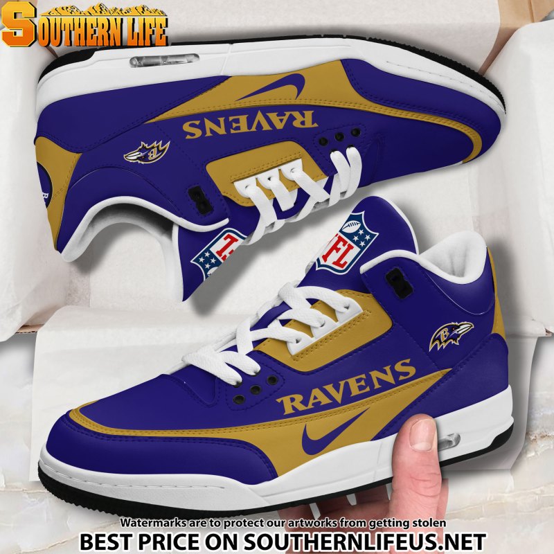 Baltimore Ravens JD3 Sneakers 2