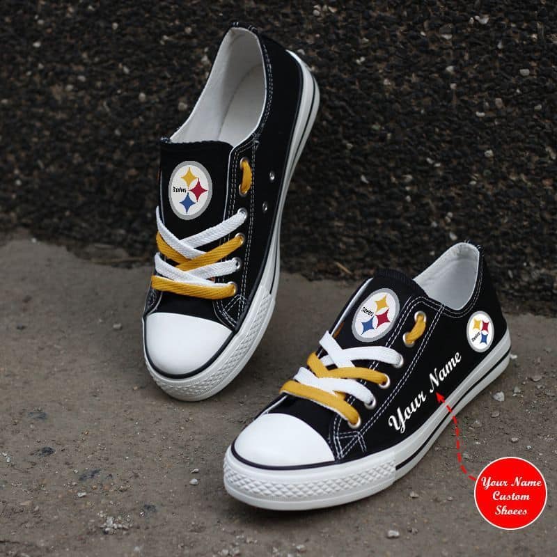 Pittsburgh Steelers Personalized New Low Top