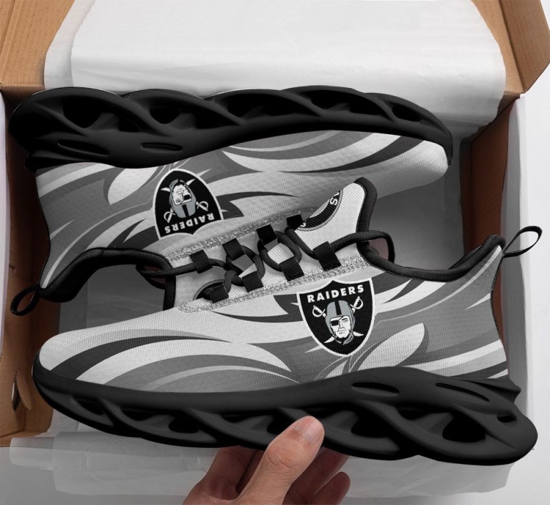 Las Vegas Raiders Yezy Running Sneakers