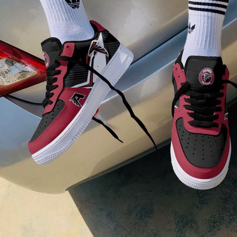 Atlanta Falcons AF1 Shoes 173 Angle View