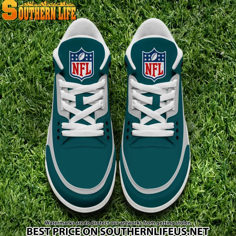 Stylish Philadelphia Eagles JD3 Sneakers
