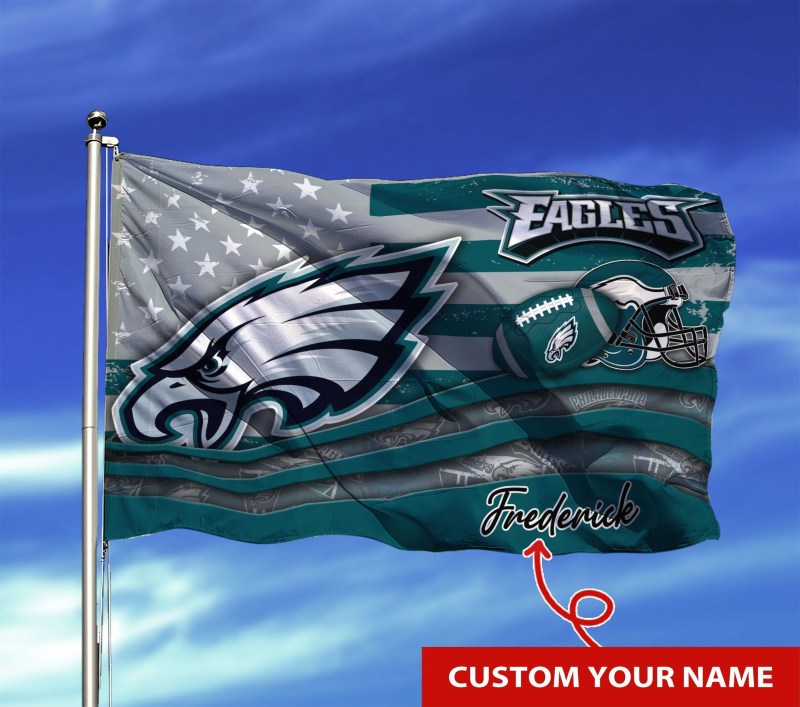 Philadelphia Eagles Personalized Flag