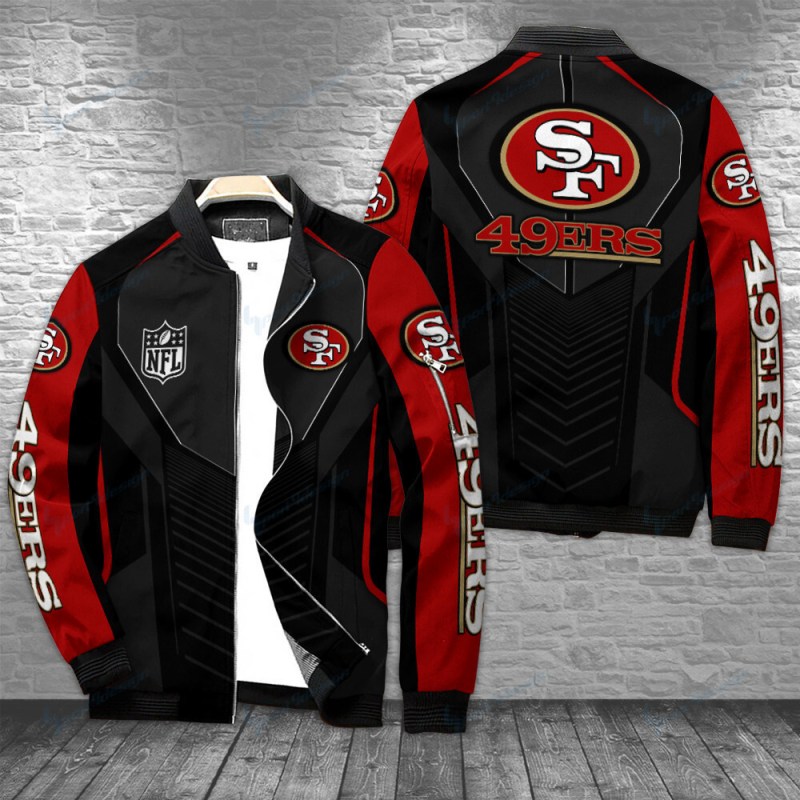 Kansas City Chiefs Bomber Jacket Front View