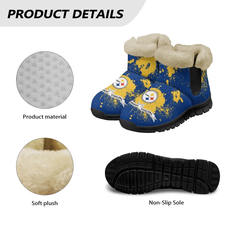 Pittsburgh Steelers Snow Boots 6