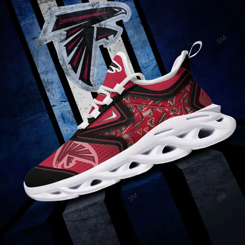 Sizing chart for Atlanta Falcons Yezy Running Sneakers