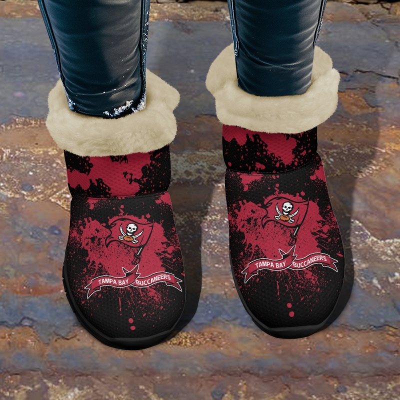 Tampa Bay Buccaneers Comfy Winter Snow Boots - Image 2