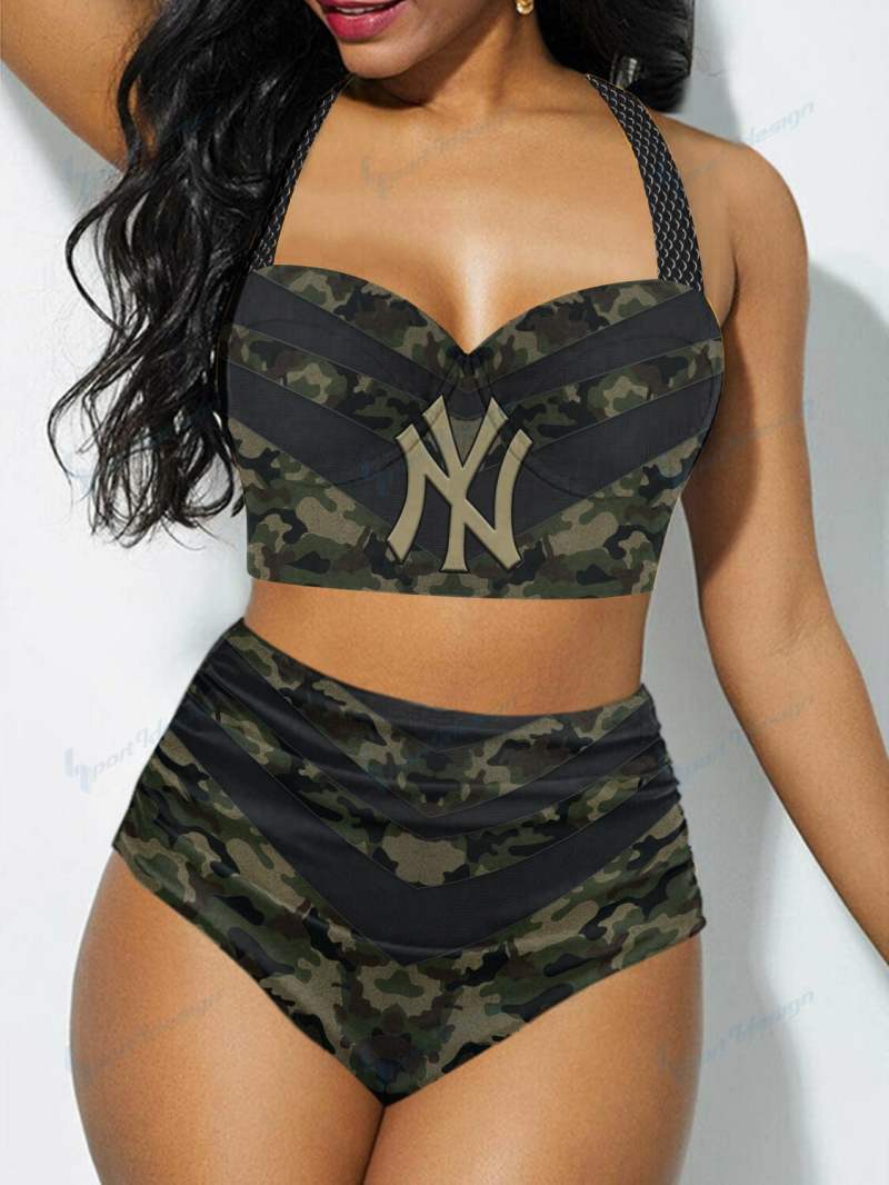 New York Yankees Sexy Print Bikini Swimsuit 89