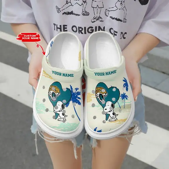 Jacksonville Jaguars Personalized Clog - Sports Apparel