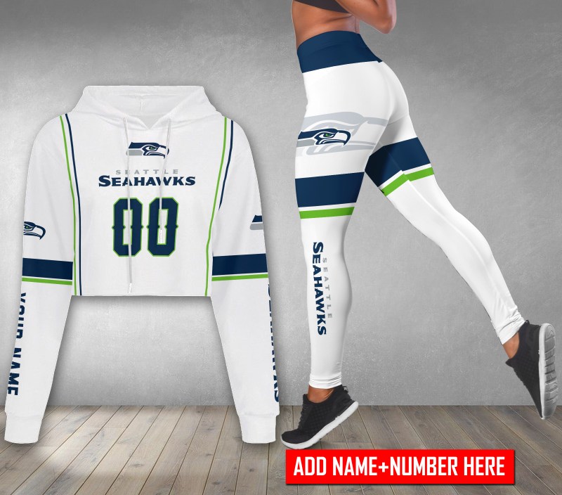 Seattle Seahawks Croptop Hoodie