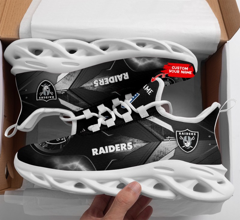 Las Vegas Raiders Personalized Sneakers