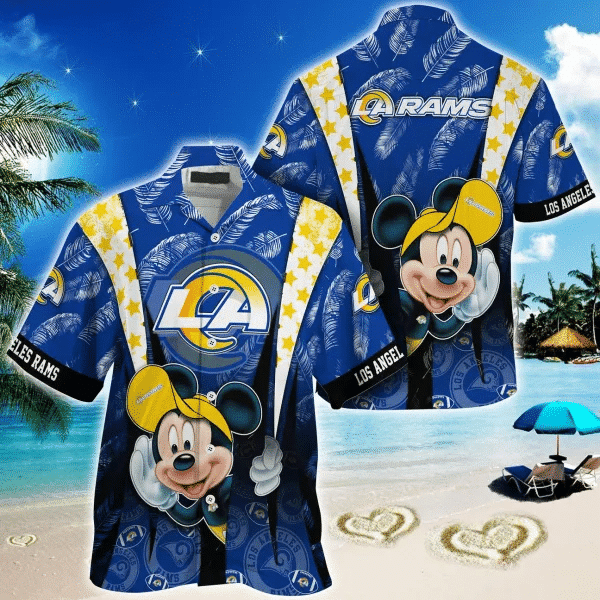 Los Angeles Rams Hawaiian Shirt
