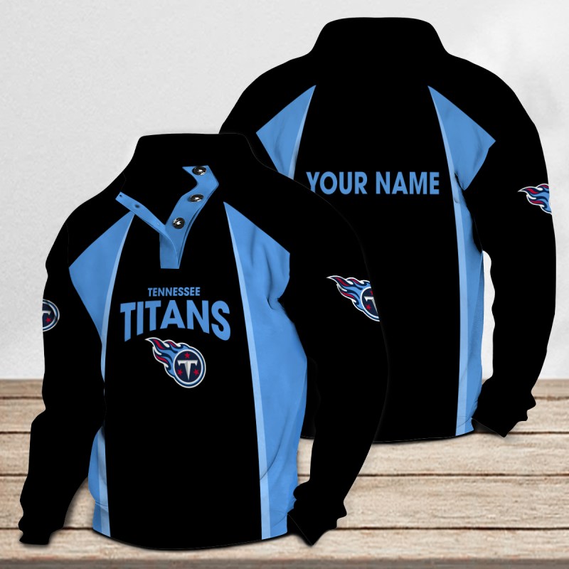 Tennessee Titans Casual Colorful Stand Collar Sweatshirt - Limited Edition