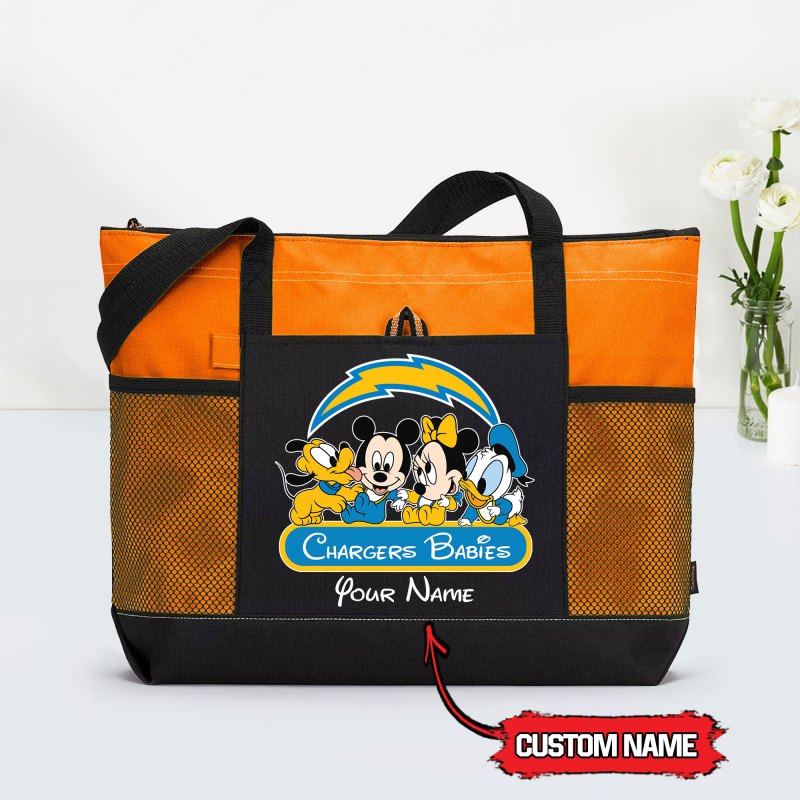 Los Angeles Chargers Tote Bag 9