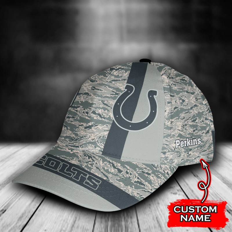 Indianapolis Colts Personalized Classic Cap Back View