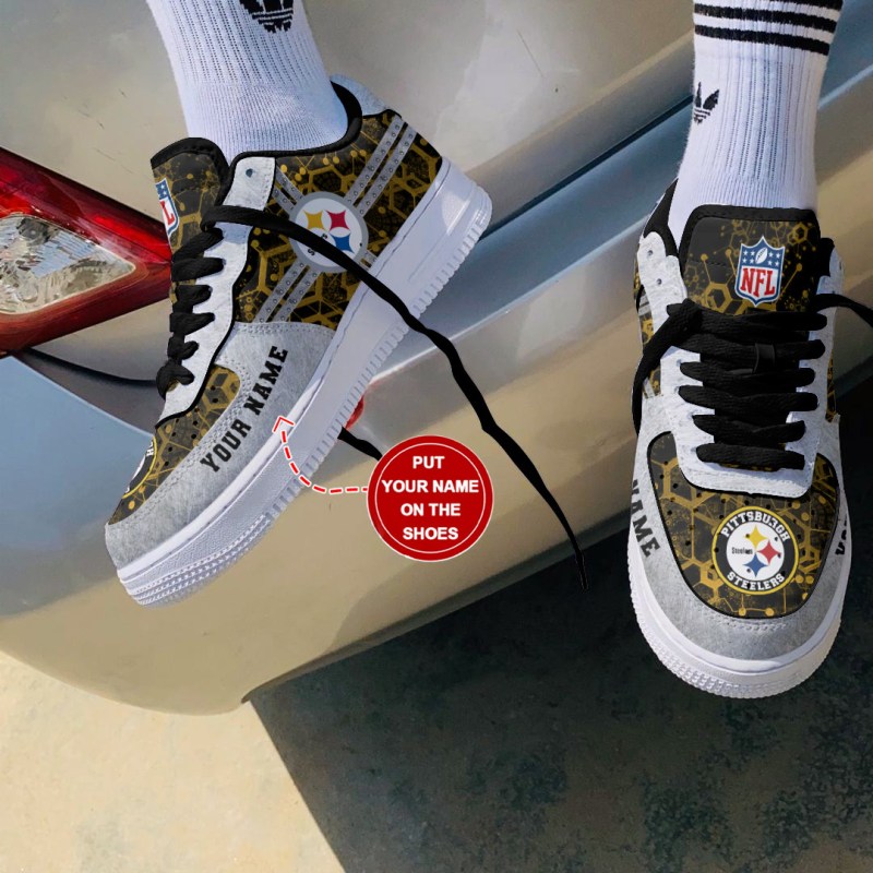 Pittsburgh Steelers Personalized AF1 Shoes