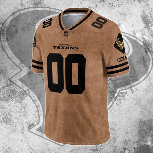 Houston Texans Custom V-neck Jersey