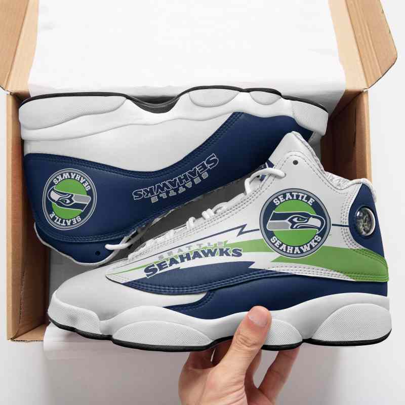 Seattle Seahawks Air JD13 Sneakers
