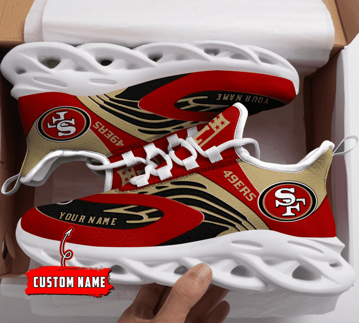San Francisco 49ers Yezy Running Sneakers