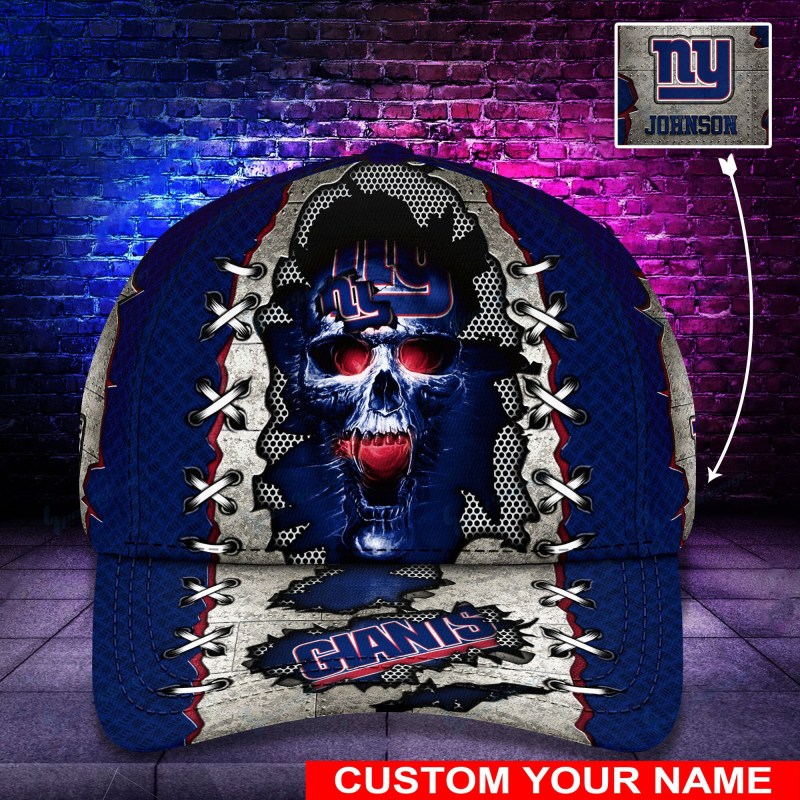 New York Giants Personalized Classic Cap BG496 3 New York Giants Personalized Classic Cap