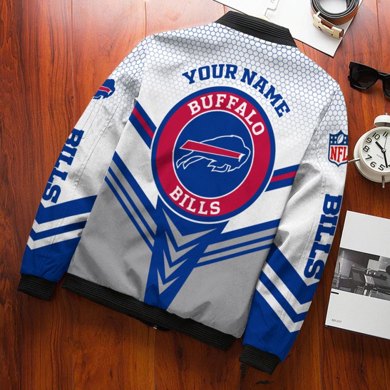 Buffalo Bills Personalized Bomber Jacket Lifestyle