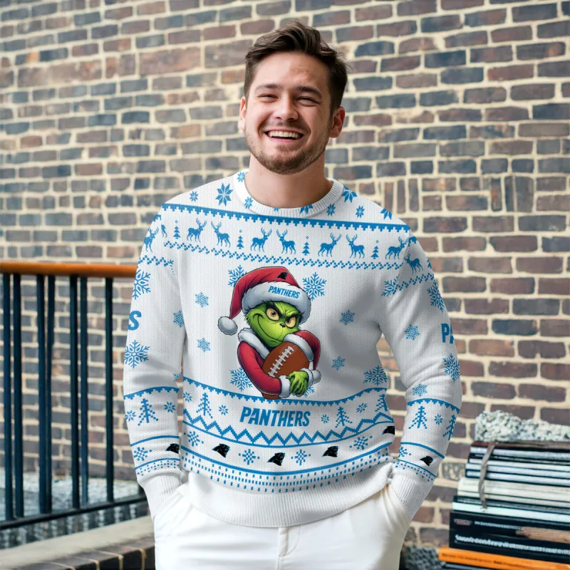 Carolina Panthers Ugly Christmas Sweater 1