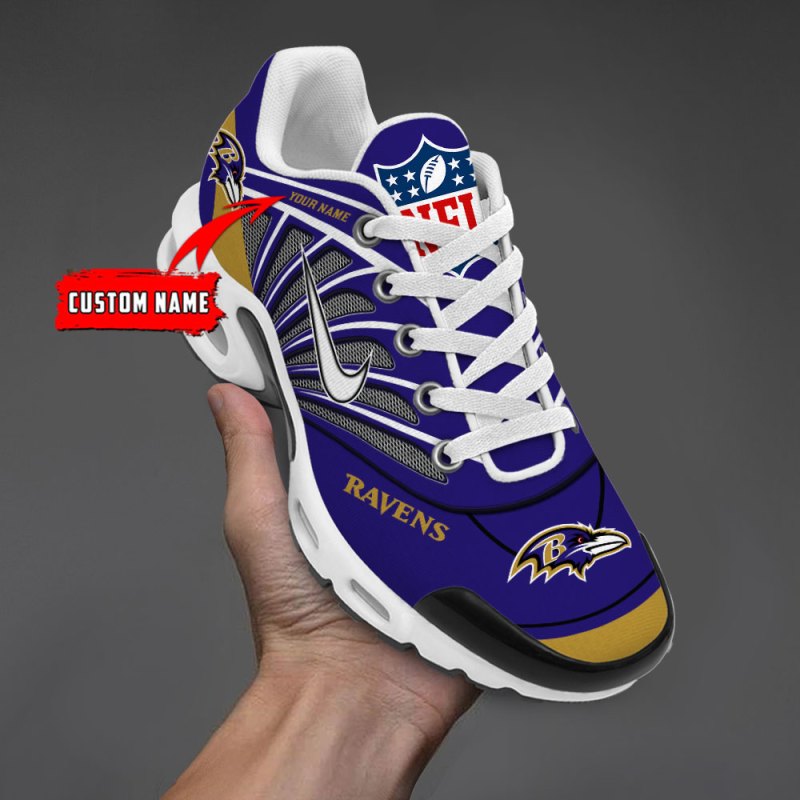 Baltimore Ravens Youth Sneakers Image 2