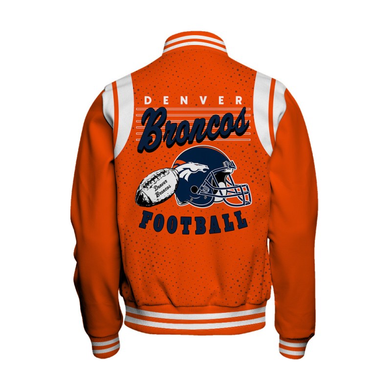 Denver Broncos Jacket Side View