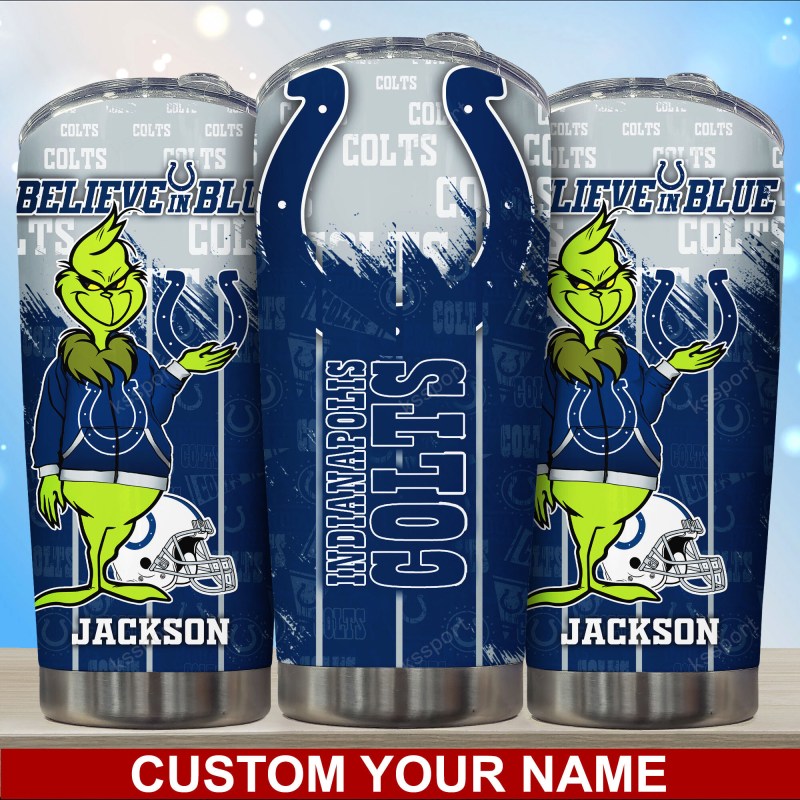 Indianapolis Colts Personalized Tumbler